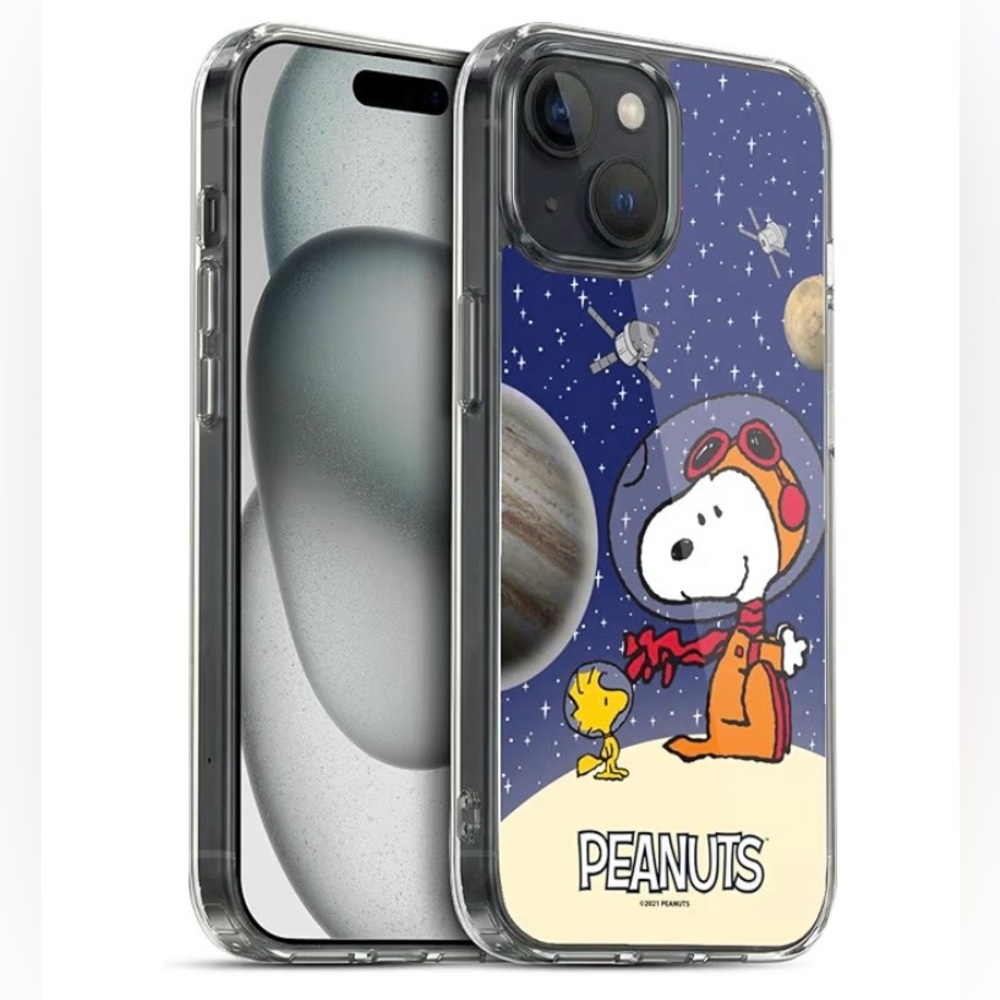 Officially Licensed Peanuts Top of The Moon Secrets of Apollo 10 Gel Case, NEW